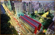 Sao Paulo in The Evening